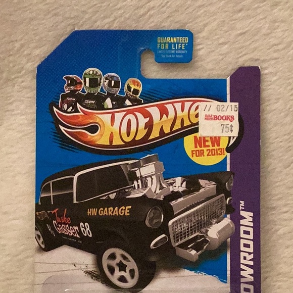 Hot Wheels ~ '55 Chevy Bel Air Gasser ~ HW Showroom ~ Set of 2 Black Gold - Picture 6 of 15